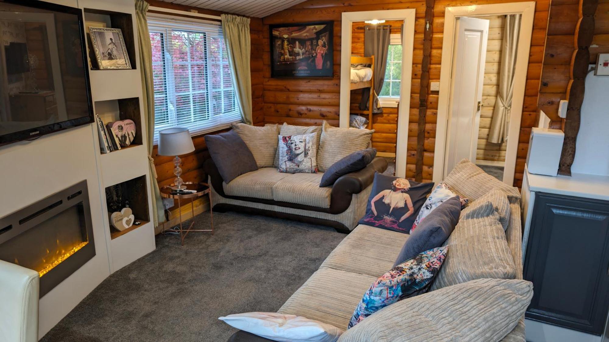 Snowdonia Log Cabin 2 Villa Trawsfynydd Ngoại thất bức ảnh